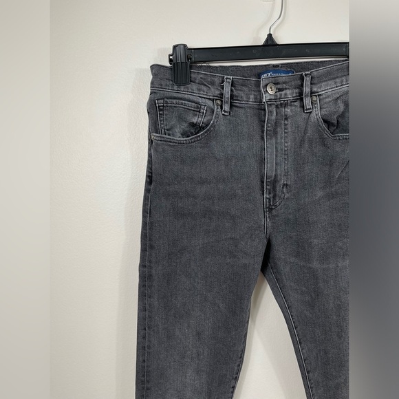 LEVI'S MEN'S 512 SLIM TAPER FIT SILVER HIGH SKINNY MID RISE JEANS W30/L32 - Picture 3 of 16